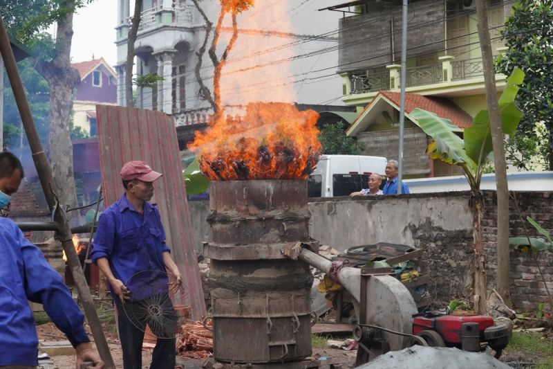 Vĩnh Phúc: Đại lễ đúc đại hồng chung chùa Hương Sơn
